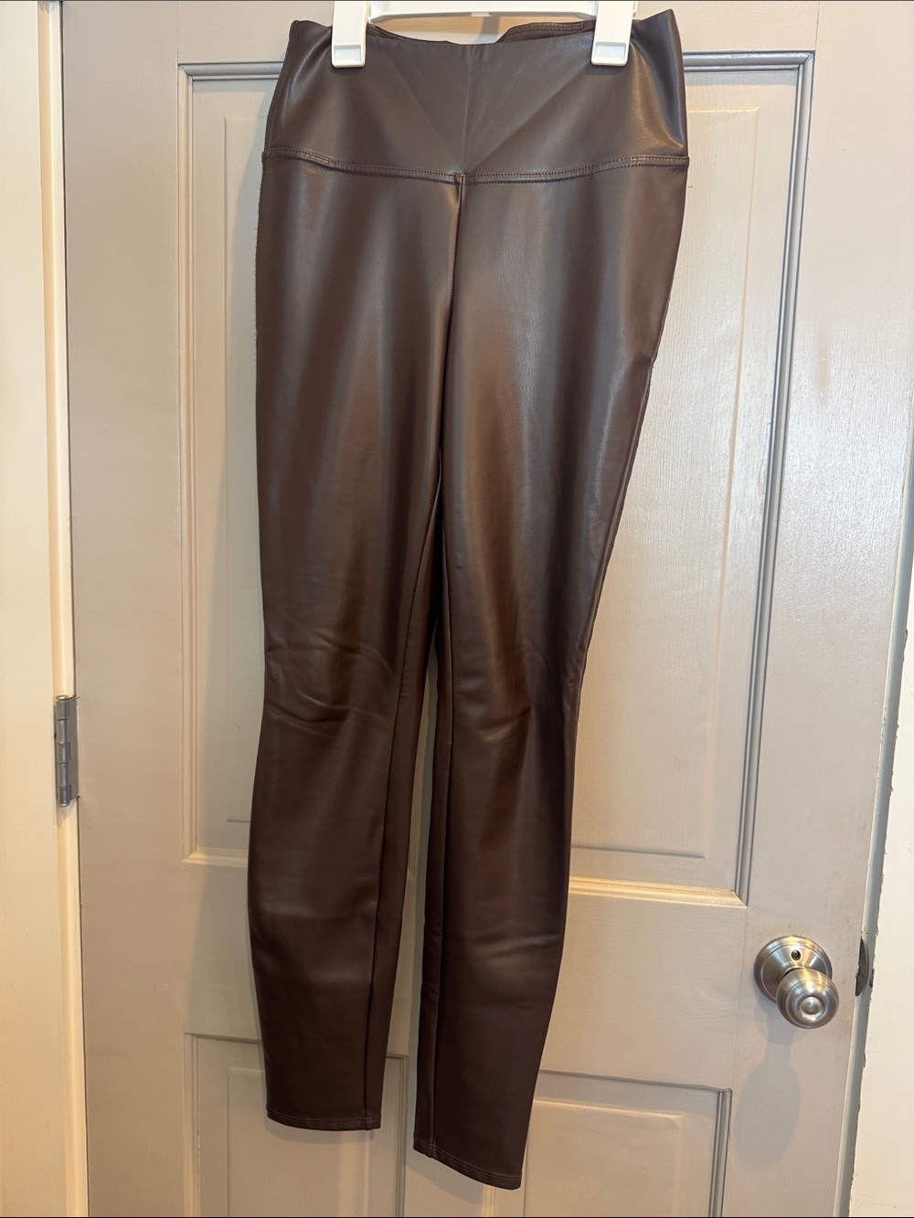 Seven 7 Faux Leather High-Waist Leggings